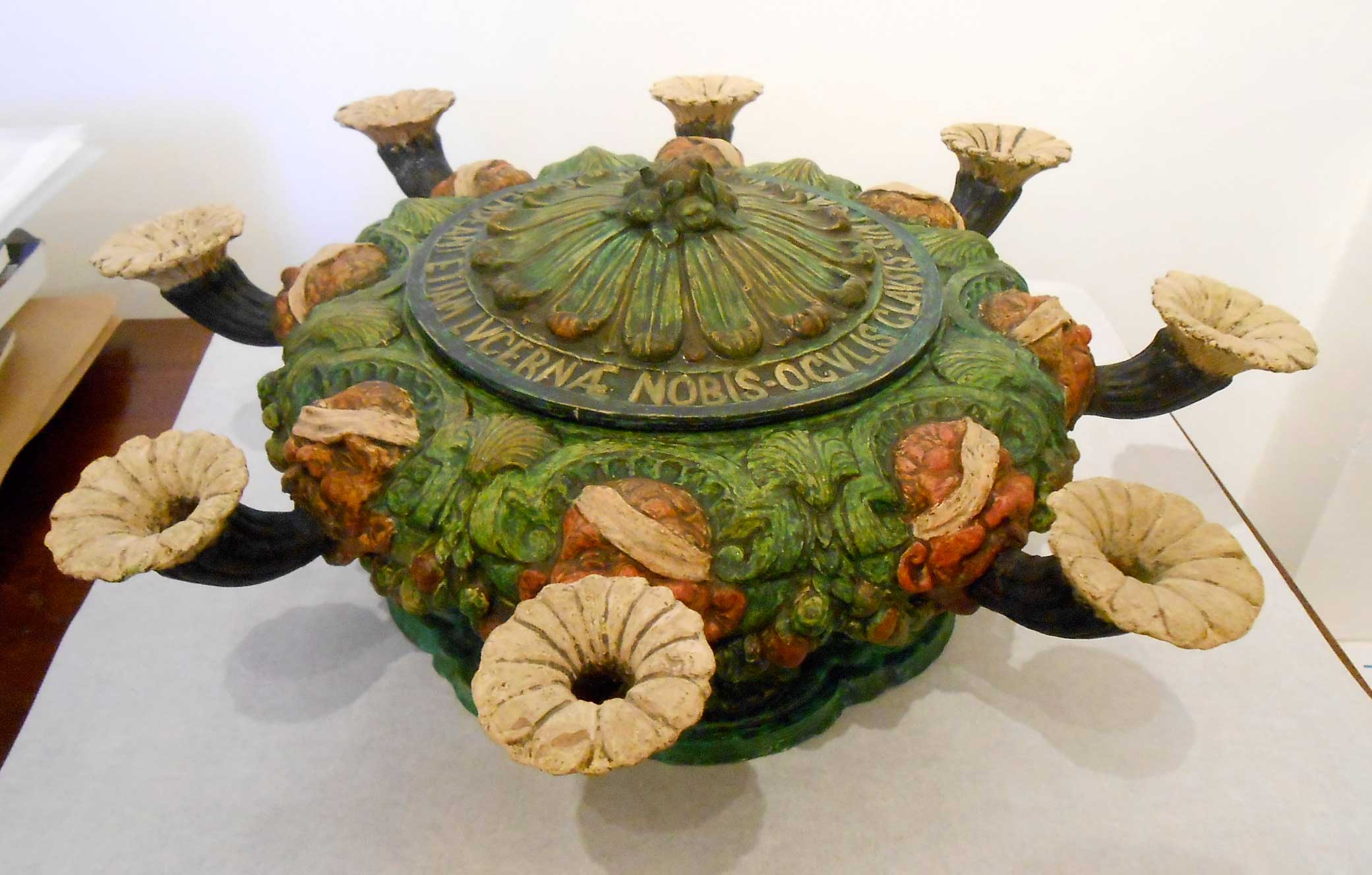 Terracotta Policroma Cm 16x44