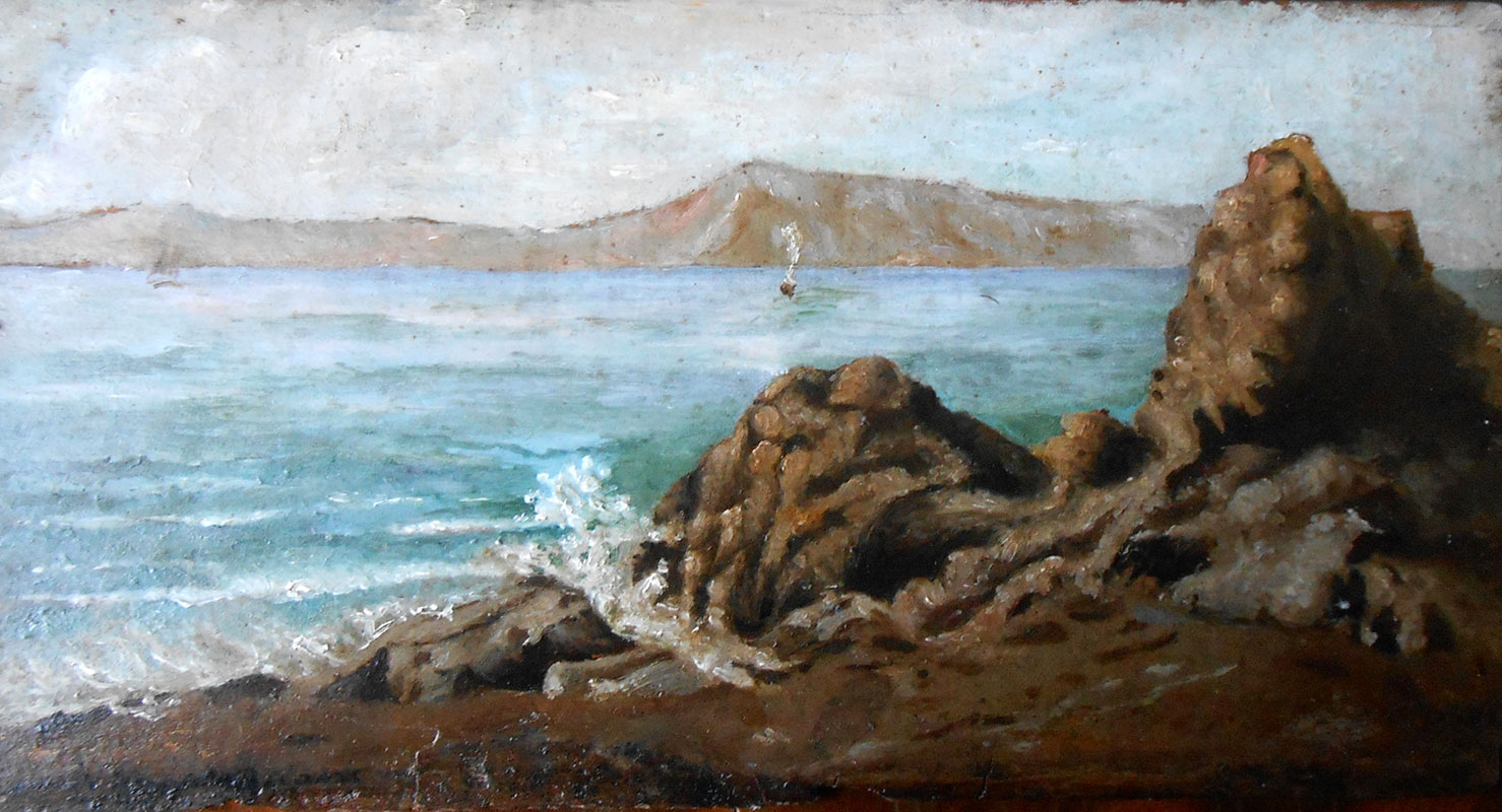 Olio su Tavoletta - cm 15 x 28